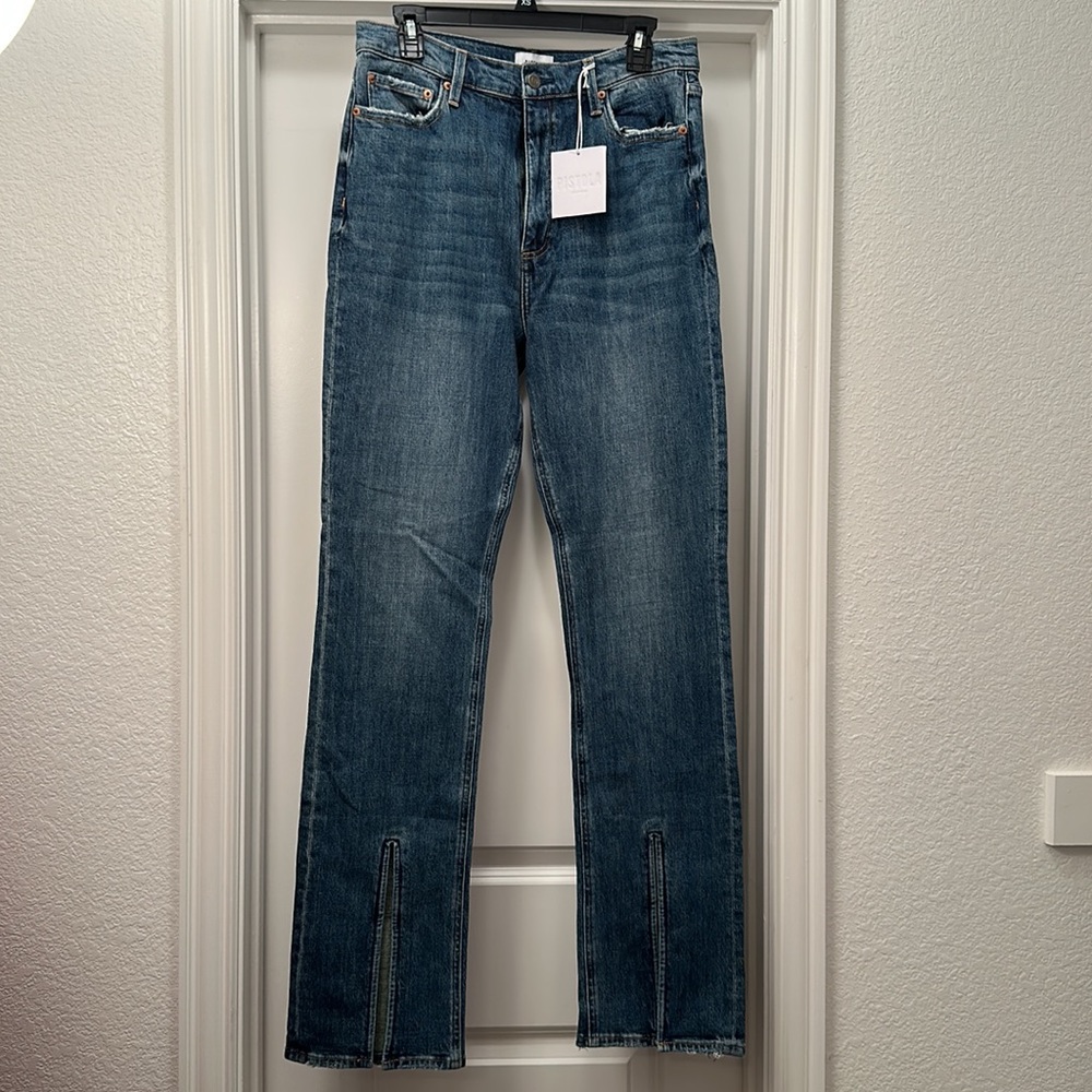 Women’s Pistola Colleen High Rise Slim Boot slit Jean Size 31 - Picture 2 of 10